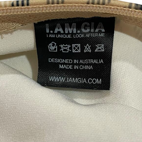 I.AM.GIA Carmel Top - Tan Check - XL - Picture 10 of 14